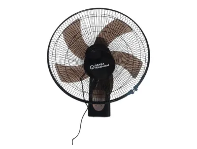 Osaka National 16 Inch  Wall Fan with Remote - 5 Blade High Grade