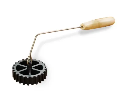 Bristo Stainless Steel Non Stick Kokis Mould - Flower Shape