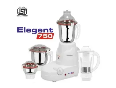 Orange Elegant Mixer Grinder - 750w
