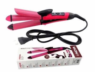 Nova 2 in 1 straightener and curler