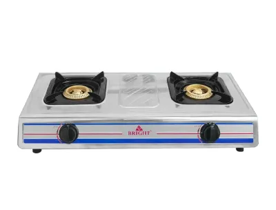 Bright 2 Burner Gas Cooker