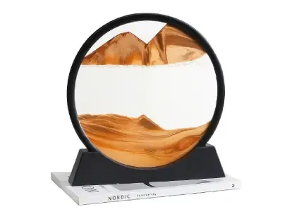 Dynamic 7 inch 3D Sand fall ornament