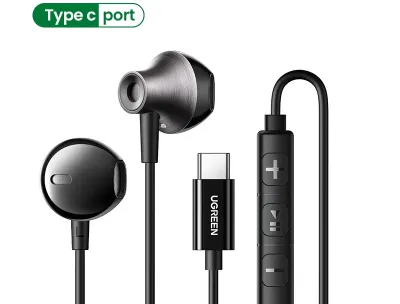 UGREEN Wired Earphones with Type-C Connector