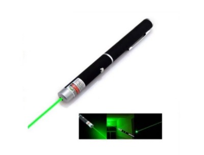 Green Rechargeable Laser Presentation Pointer Pen