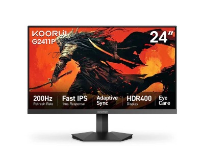 KOORUI G2411P FHD IPS 200Hz HDR400 Gaming Monitor
