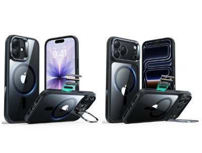 ESR Classic Hybrid Magnetic Case With Stash Stand For iPhone 17 Series