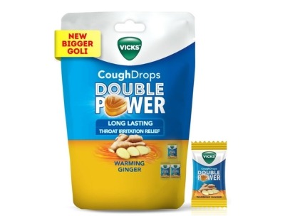 Vicks Cough Drops Double Power- Cooling Menthol - 25 Lozenges