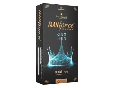 Manforce Kind Thin Condoms - 10Pcs Pack