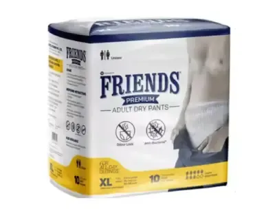 Friends Adult Diaper Pant (XLarge) - 10Pcs