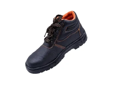 Forklift High Ankle Safety Shoe With Steel Toe And Mid Plate
