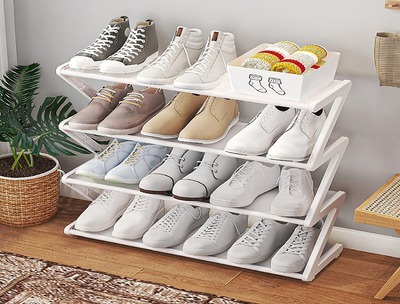 Z-Type Shoe Rack - 4 Layer