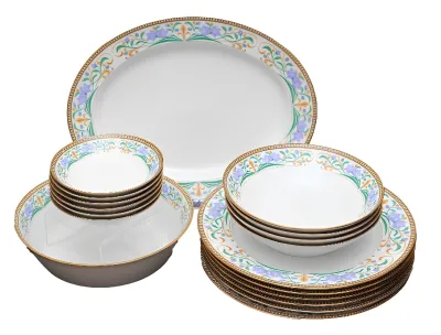 Noritake Rattota Premium Dinner Set - 18 Pcs