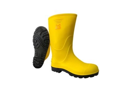 Magnum Safety Gum Boots Pair - Yellow With Steel Toe