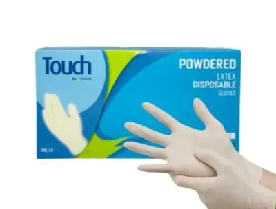 Lalan Latex Disposable Gloves - Powdered