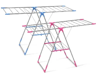 Rackco Foldable Clothes Drying Rack for Indoor & Outdoor Laundry