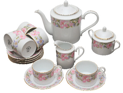 Noritake Gold Mark Tea Set - 17 Pcs