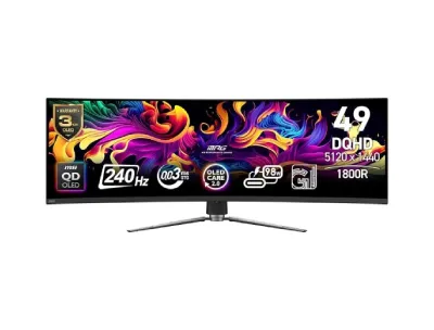 MSI MAG 491CQPX QD OLED 49 INCH 240HZ Monitor
