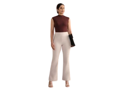 Rib Top With Cap Sleeves