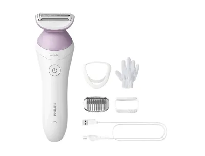 Philips Lady Shaver Series 6000 Cordless with Wet and Dry use