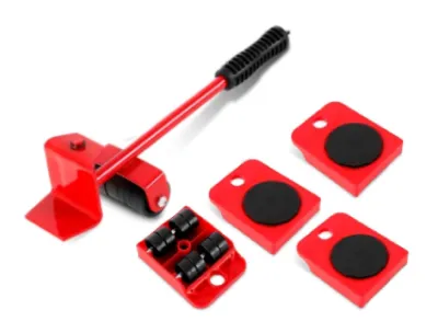 Heavy Duty Appliance & Furniture Mover Tool Set with Wheels