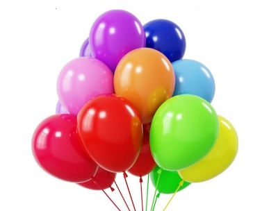 Party Balloons Multicolor 50 Pcs