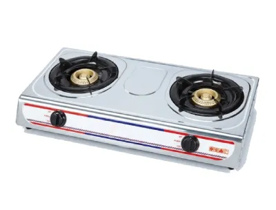 Electro National Gas Cooker Double Burner Cosmo