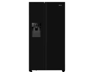 Hisense 481L Inverter Side-by-Side Refrigerator Ice & Water Dispenser