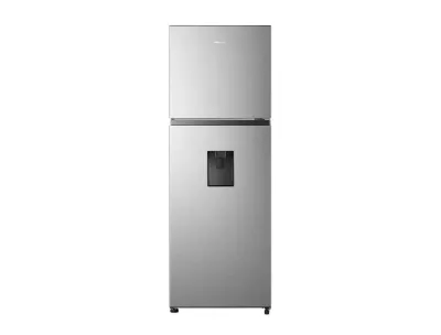 Hisense-Double Door Refrigerator Inverter 326L -Inox Color