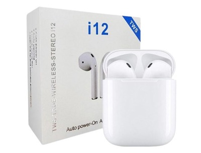 Pod Style I12 Amazing Earbuds - White