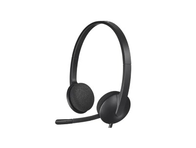 Logitech H340 USB Headset with Noise Canceling Microphone