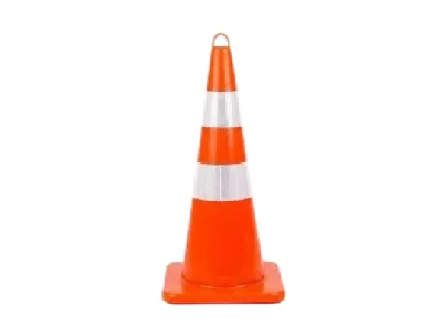 Flexible Traffic Safety Cone - 28 Inch