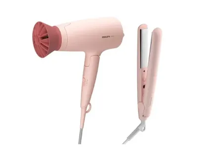 Philips Hair Dryer and Straightener Set 1600W 3000 Series