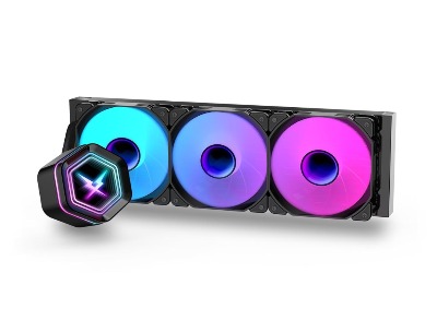 RUIX NC360 ARGB AIO CPU Liquid Cooler (Black)