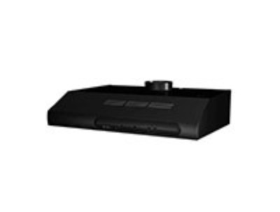 ELBA 60cm Cassette Type Cooker Hood - Black