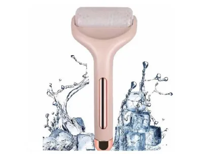 Flawless Face Massaging Ice Roller for Skin Care and Puffiness Relief