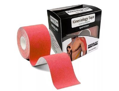 KINESIOLOGY TAPE - K TAPE - Sports Tape - Muscle Support Tape - Red Color