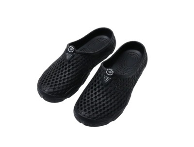 Kadam Half Shoe With Holes - Black