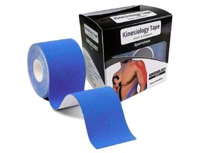 KINESIOLOGY TAPE - K TAPE - Sports Tape - Muscle Support Tape - Deep Blue