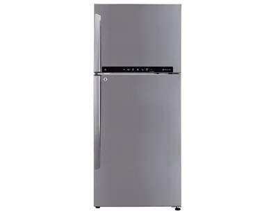 LG 437L Double Door Refrigerator - Shiny Steel