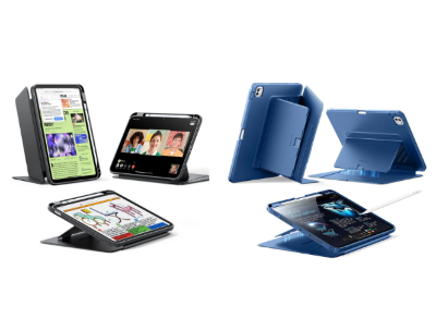 ESR Flip Magnetic Case with Pencil Holder for iPads