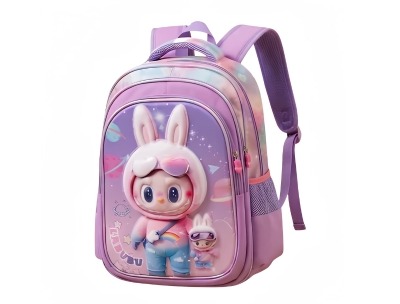 3D Kids School Backpack - Labubu Space - Large (17H x 13L x 7W)