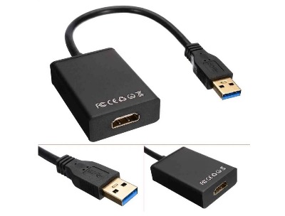 USB 3.0 to HDMI 1080P HD Video Display Adapter Converter