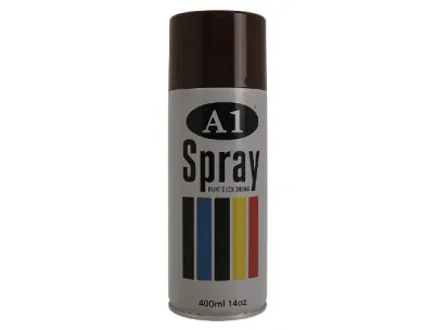 A1 Premium Anti-Rust Brown Primer Spray Paint - 400 ml