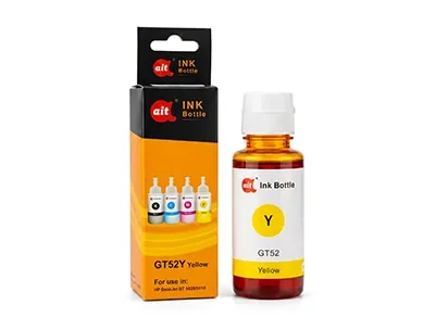 Yellow Compatible Ink for HP Printers GT52Y