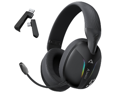 Armaggeddon COSMIC-V ULTRACLEAR  Bluetooth Headphone - Black / White