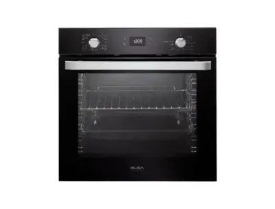 Elba 60cm Built-in Electric Multifunction Oven - Black