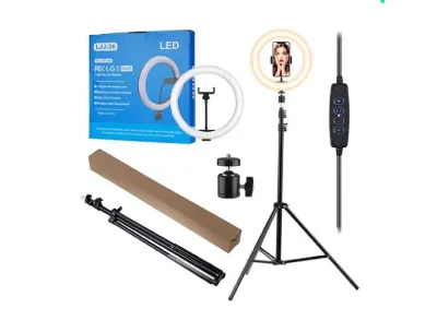 Ring Light LJJ-26 with 7 Feet Tripod Stand - 10 Inches