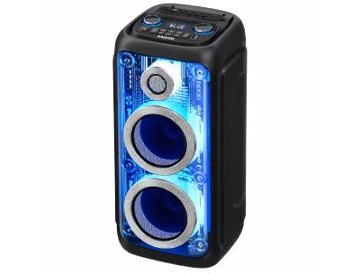 Kanvox 8-Inch Portable Speaker with Wireless Mic