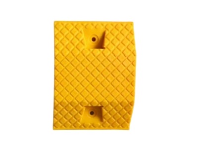 Road Humps - Plastic - Yellow - 14 Inches X 9.75 Inches