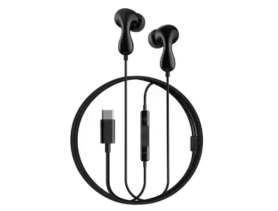 Baseus Encok CZ20 Type-C Wired Earphones - Cluster Black